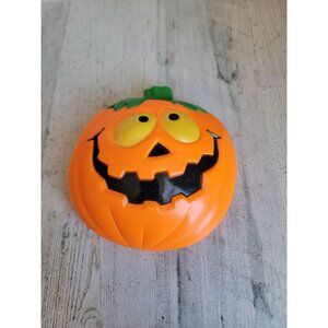 Vintage light up pumpkin hanging jack-o'-lantern Halloween home decor‎